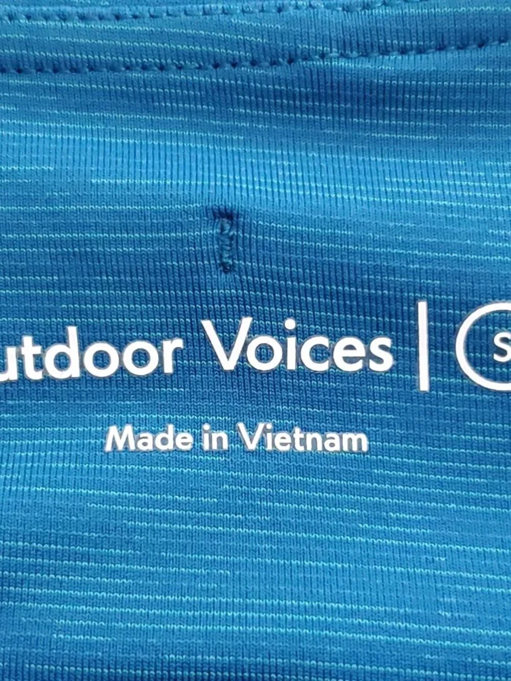 Outdoor Voices Hudson 4” Skort Teal Blue Tennis Pickleball Golf Skirt Size Small - Picture 9 of 13